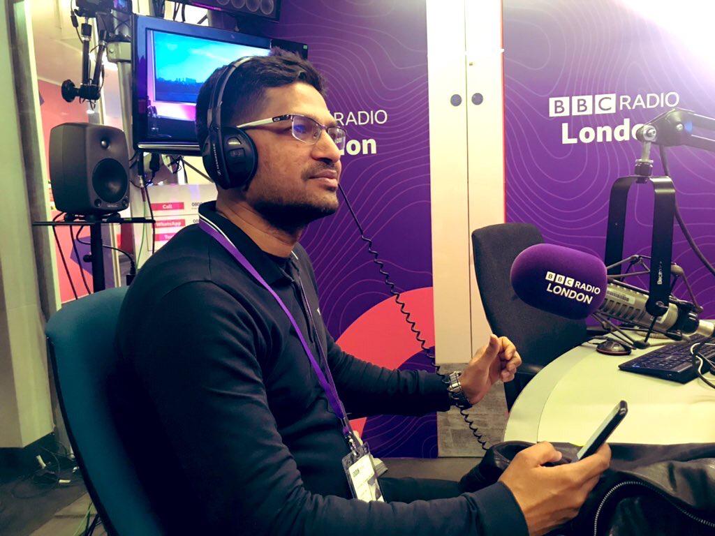 Mr Pandya was interviewed about his case on BBC Radio London