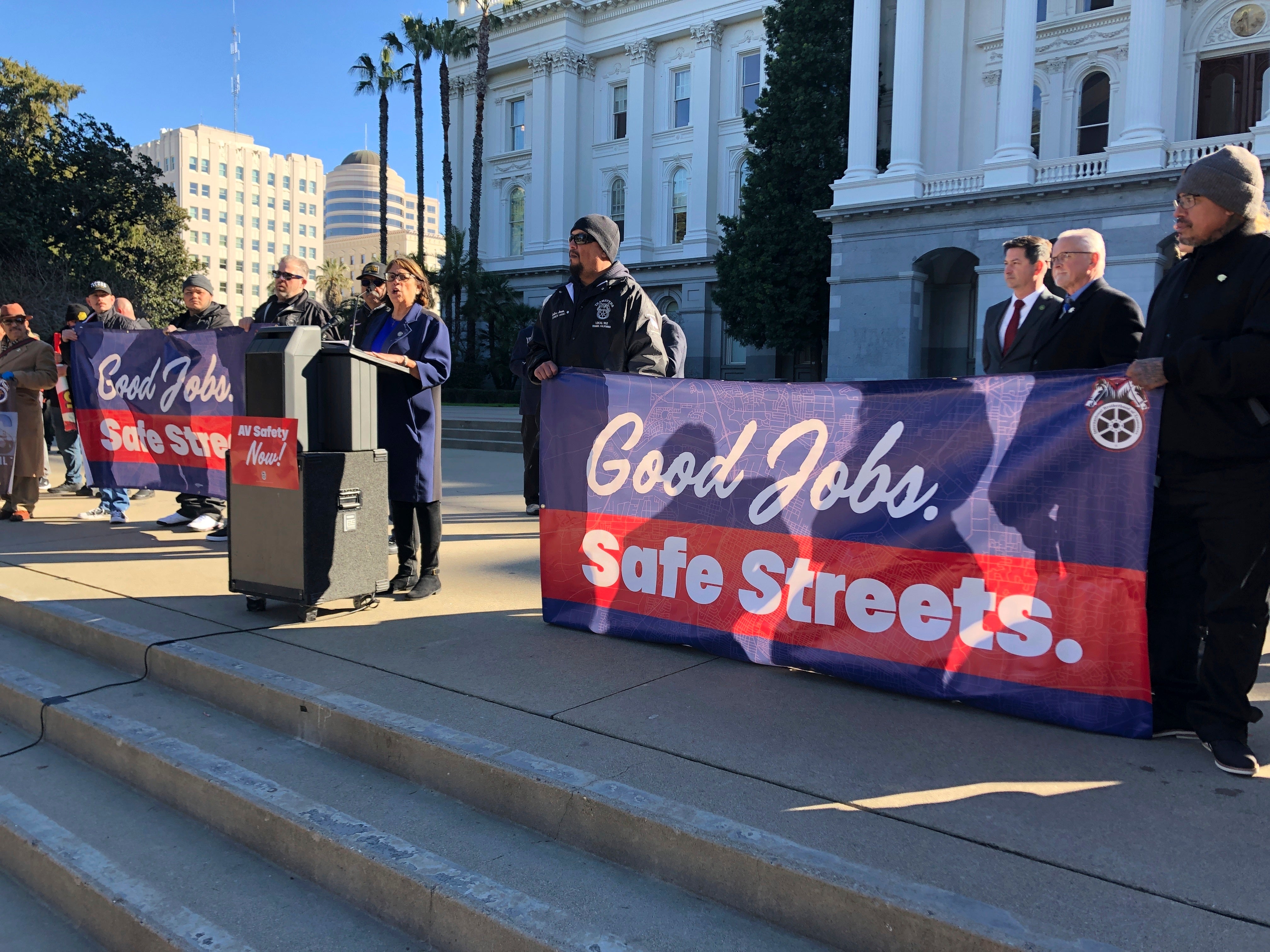 California Self Driving Trucks