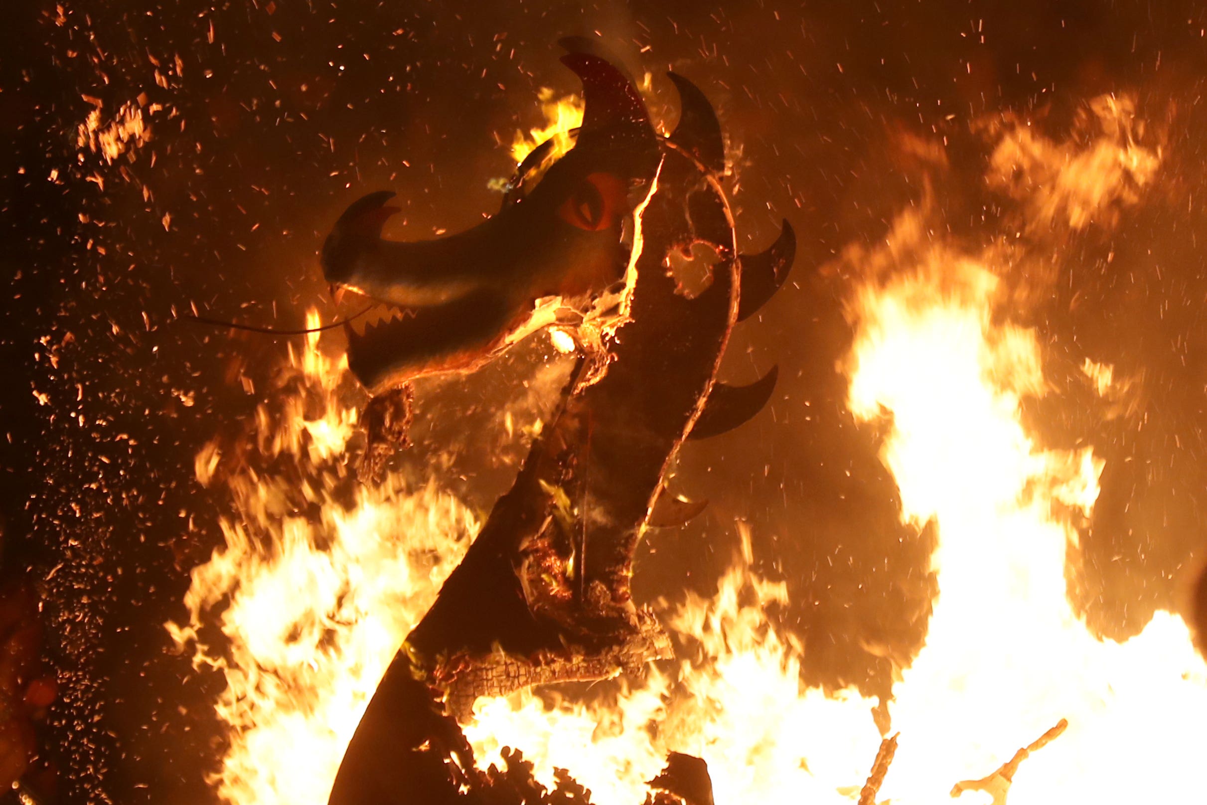 The Up Helly Aa festival is set to take place in Shetland (Andrew Milligan/PA)