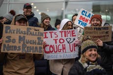 Strikes UK – live: Schools closed and trains cancelled in biggest UK walkout in a decade