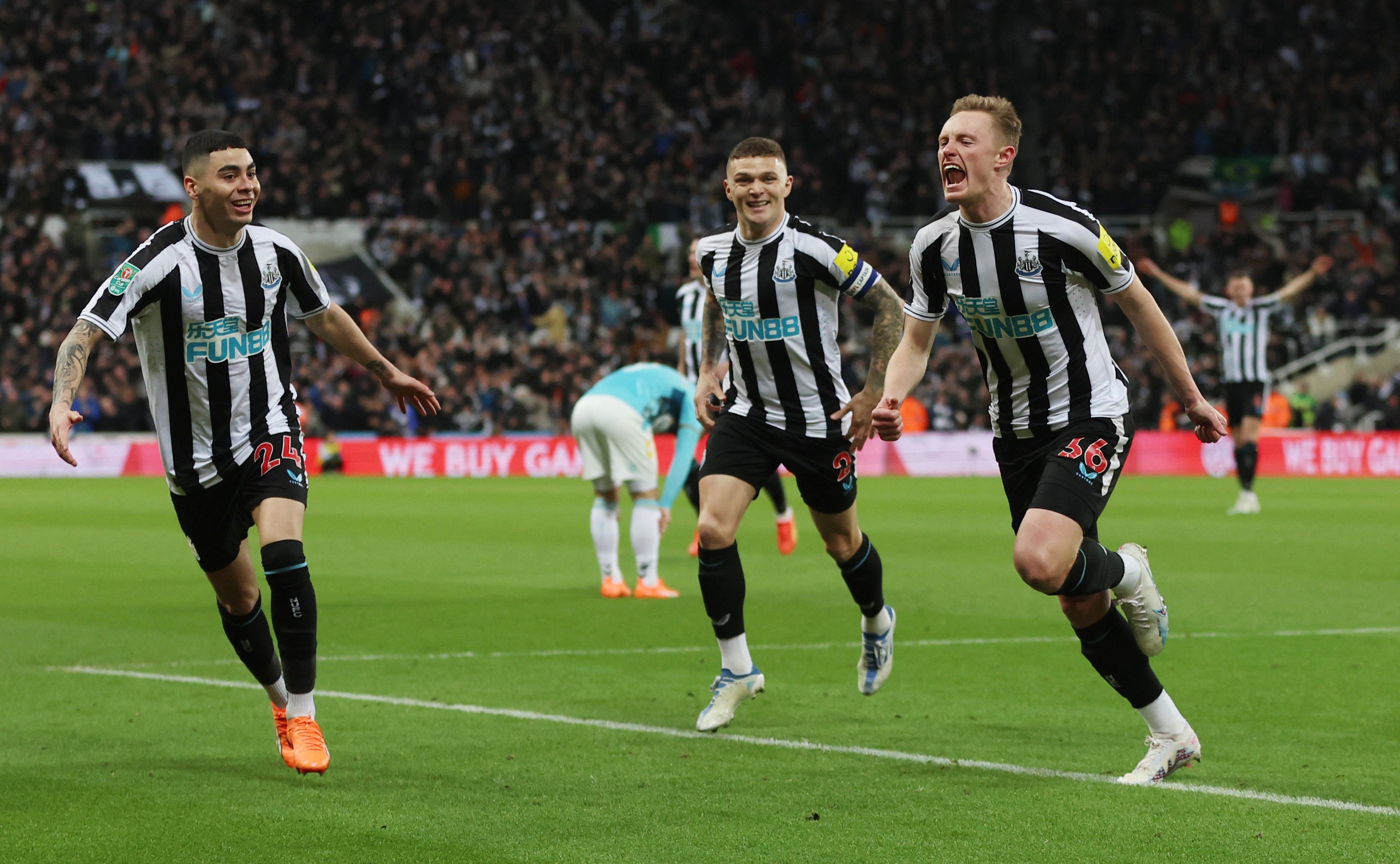 The Magpies will make the trip to Wembley for their first League Cup final since 1976