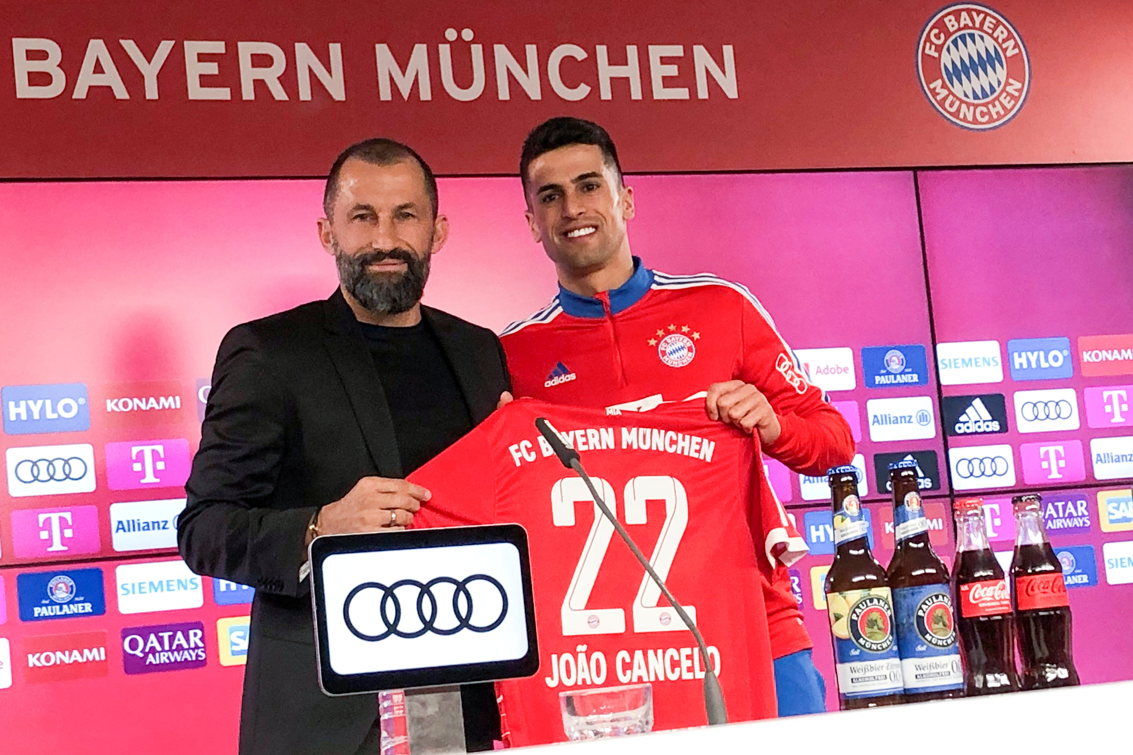 Joao Cancelo has joined Bayern Munich, initially on loan until the end of the season