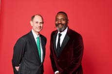 Prince Edward mingles with Lenny Henry and Michael Palin at Radio Times Covers party