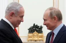 Ukraine-Russia news – live: Netanyahu offers to mediate in Putin’s war ‘if asked’