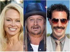 Pamela Anderson on Kid Rock’s alleged reaction to Borat ‘kidnap’ scene that ‘caused divorce’