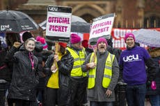 UCU stages strike action at Northern Ireland universities