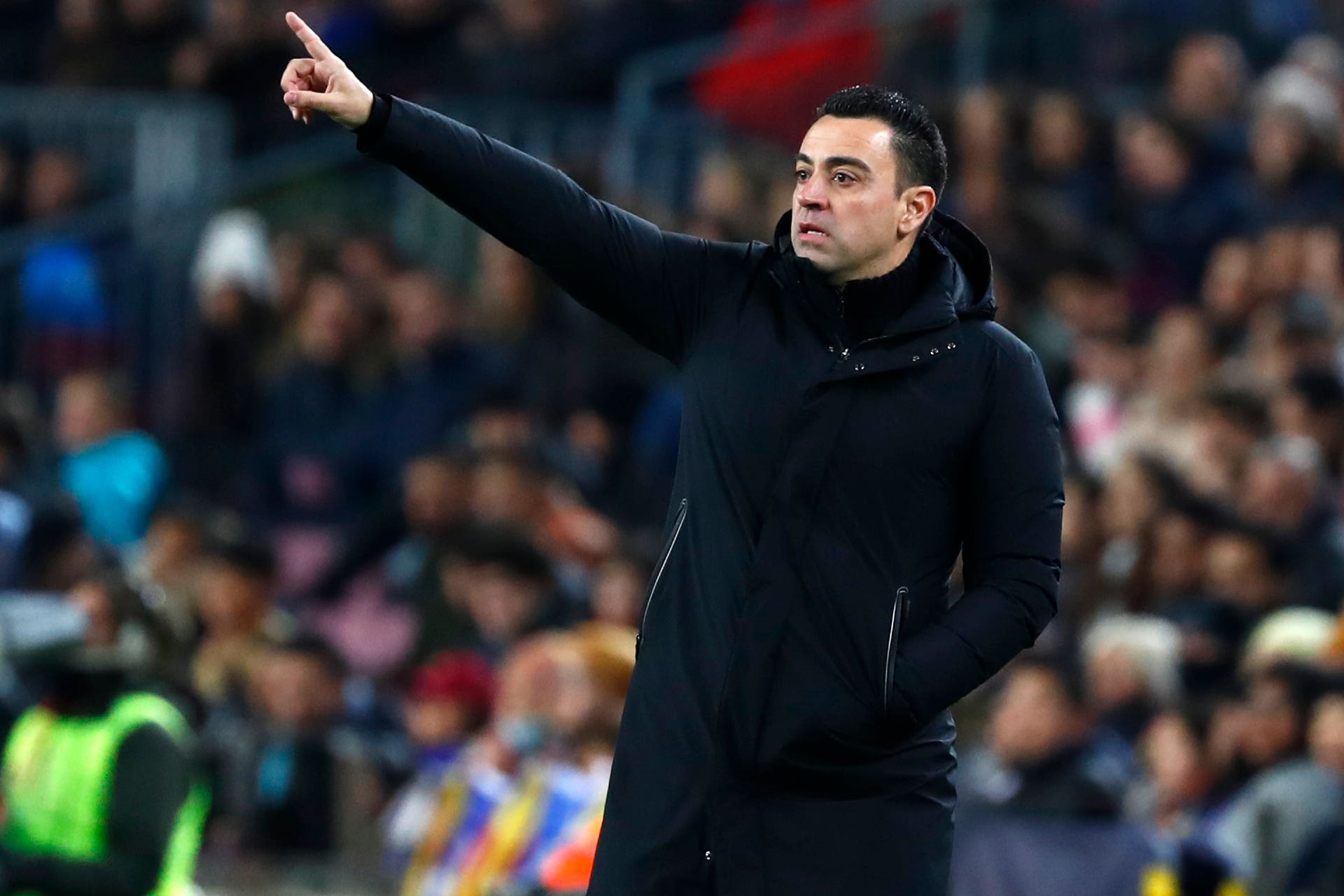 Xavi is Barcelona head coach (Joan Monfort/AP)