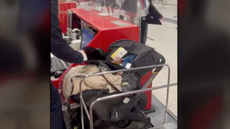 Couple leaves baby at airport check-in to avoid paying more to board flight