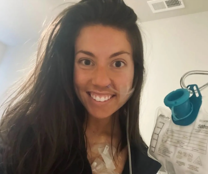 Maddie Russo, 19, was allegedly exposed as faking her cancer diagnosis after followers spotted she was using medical equipment incorrectly