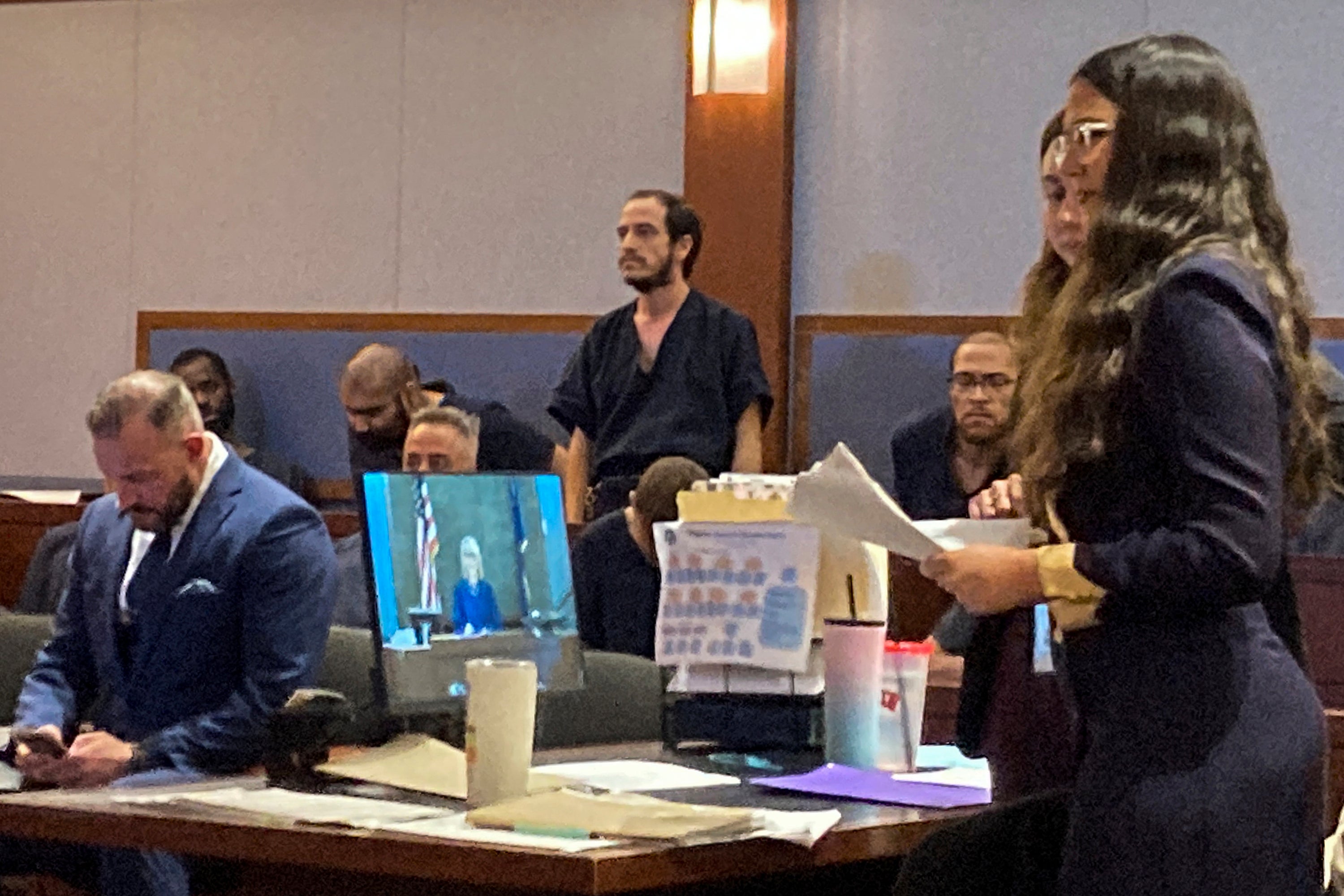 CORRECTION Synagogue Threat Arrest Vegas