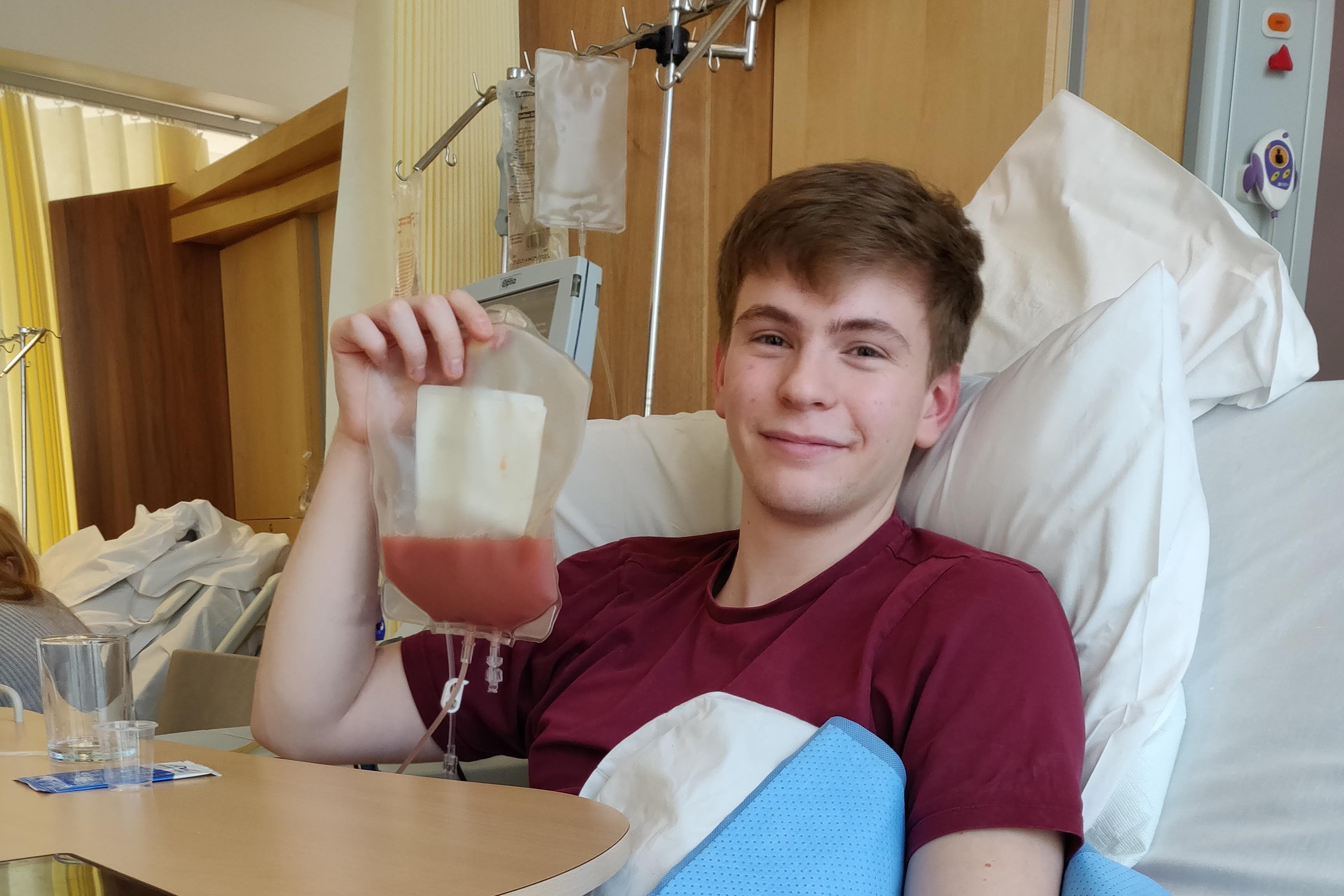 Callum Kennedy-Mann forgot he had registered on Anthony Nolan’s stem cell register (Callum Kennedy-Mann)