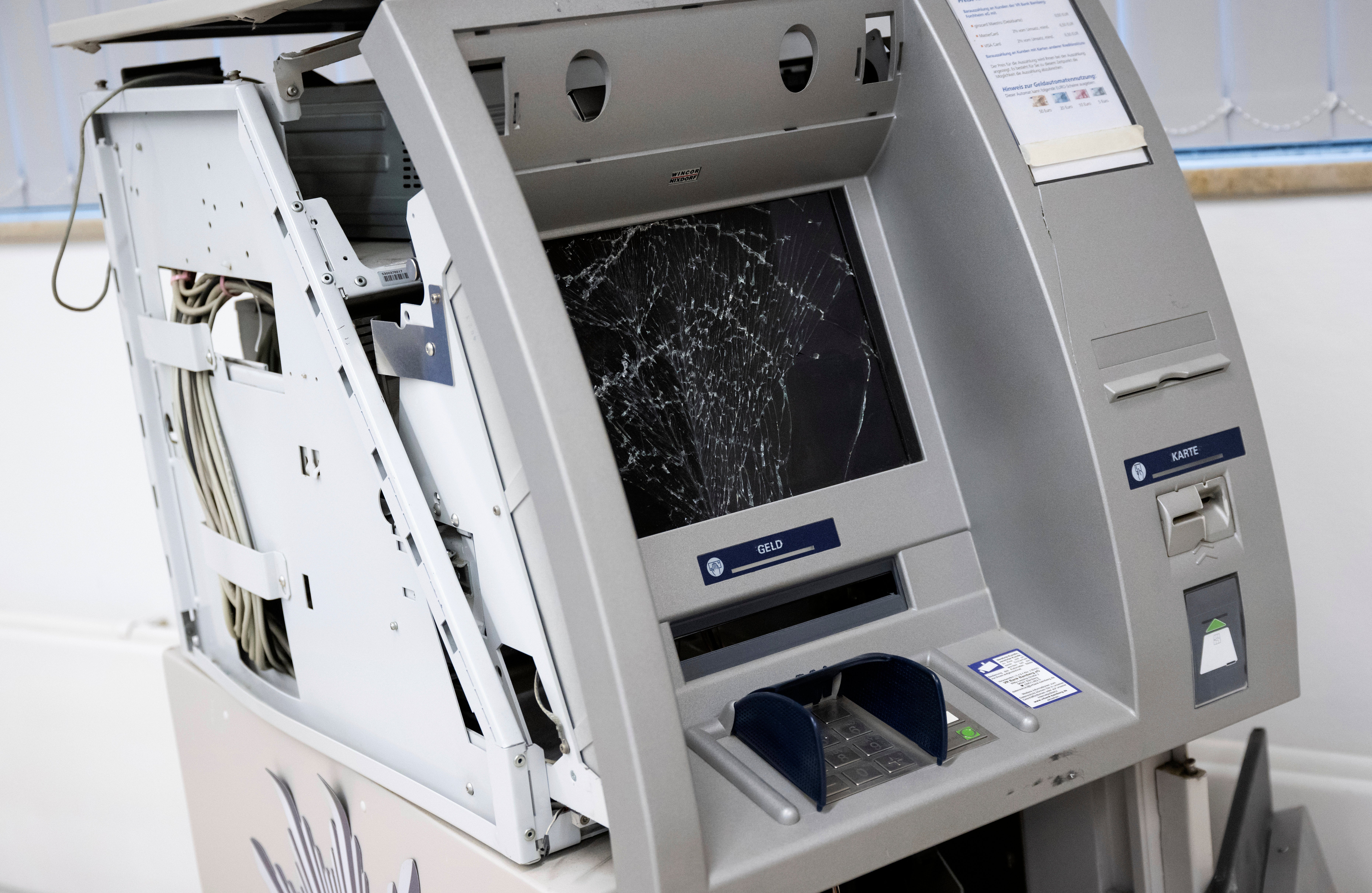 Germany Cash Machine Explosions