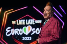 John Lydon ‘shaking’ as he competes to become Ireland’s Eurovision entry 