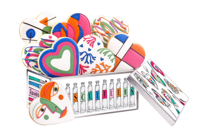 Biscuiteers the art of love biscuit tin