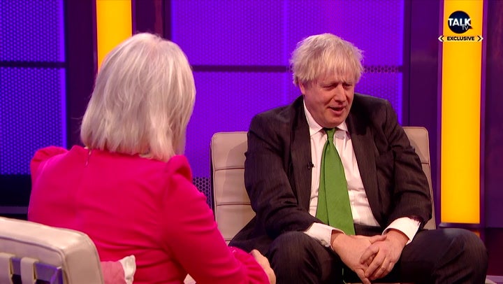 Boris Johnson appeared on Nadine Dorries’s TalkTV show last week