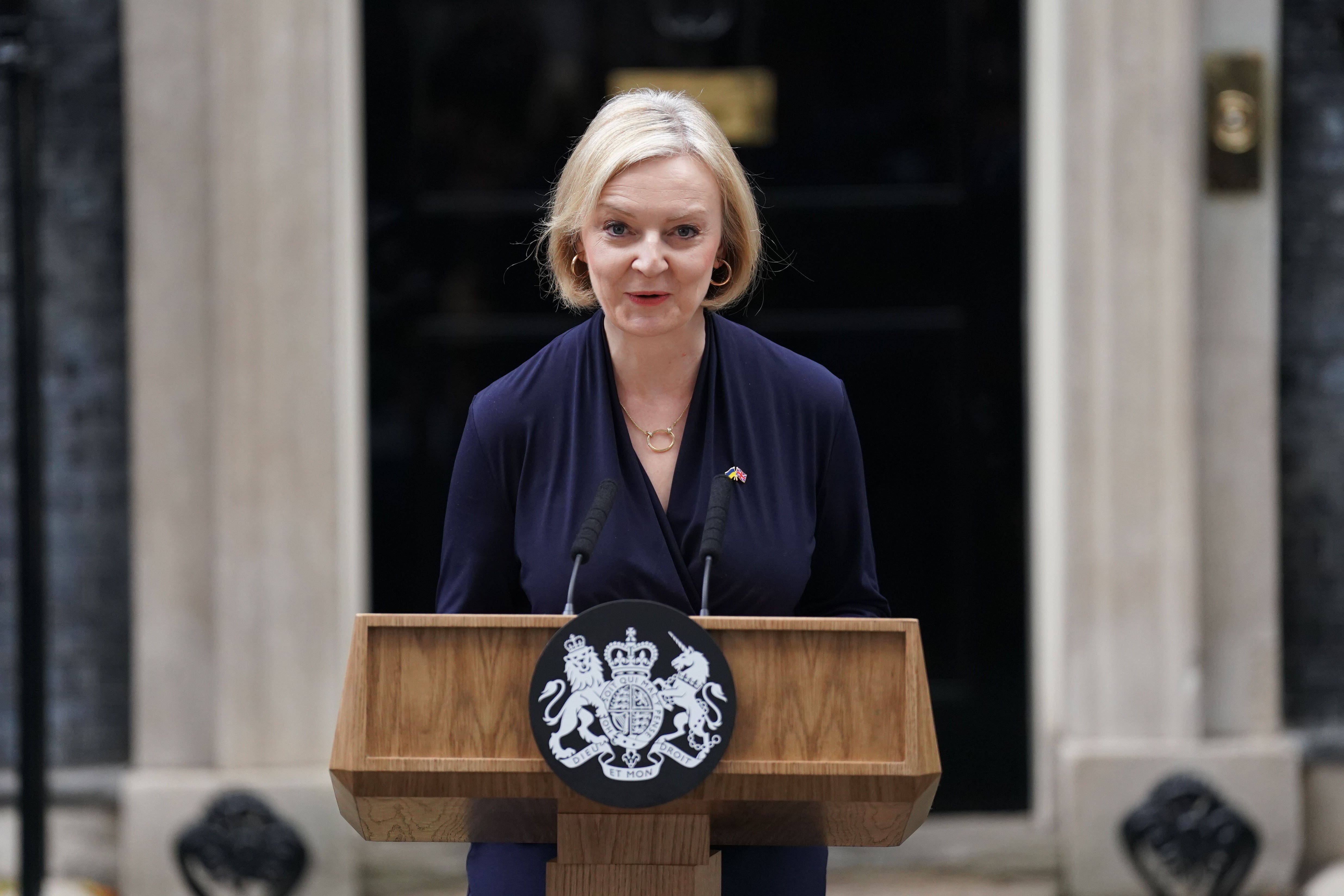 Fleeting prime minister Liz Truss