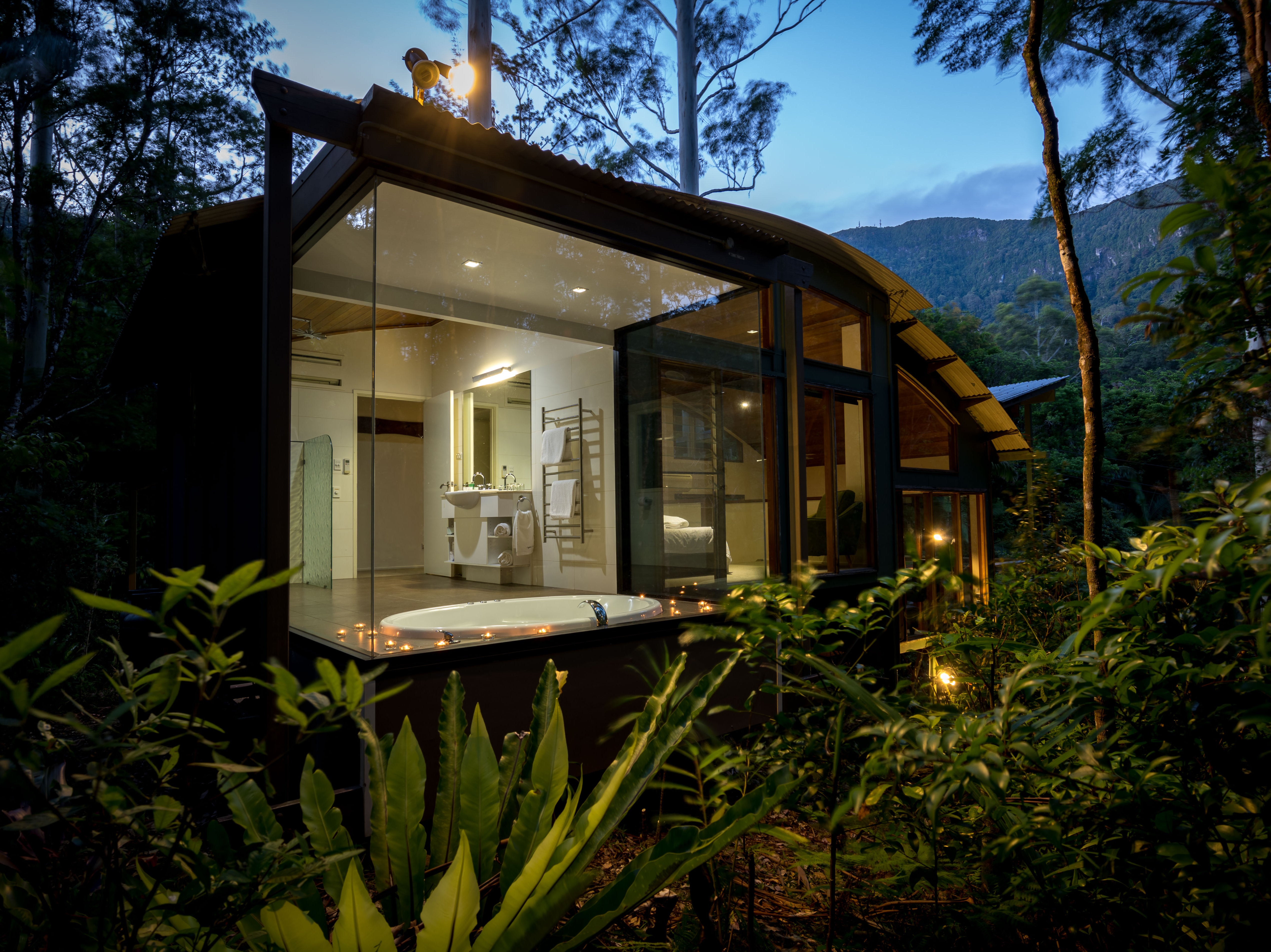 The ultra-romantic Crystal Creek Rainforest Retreat