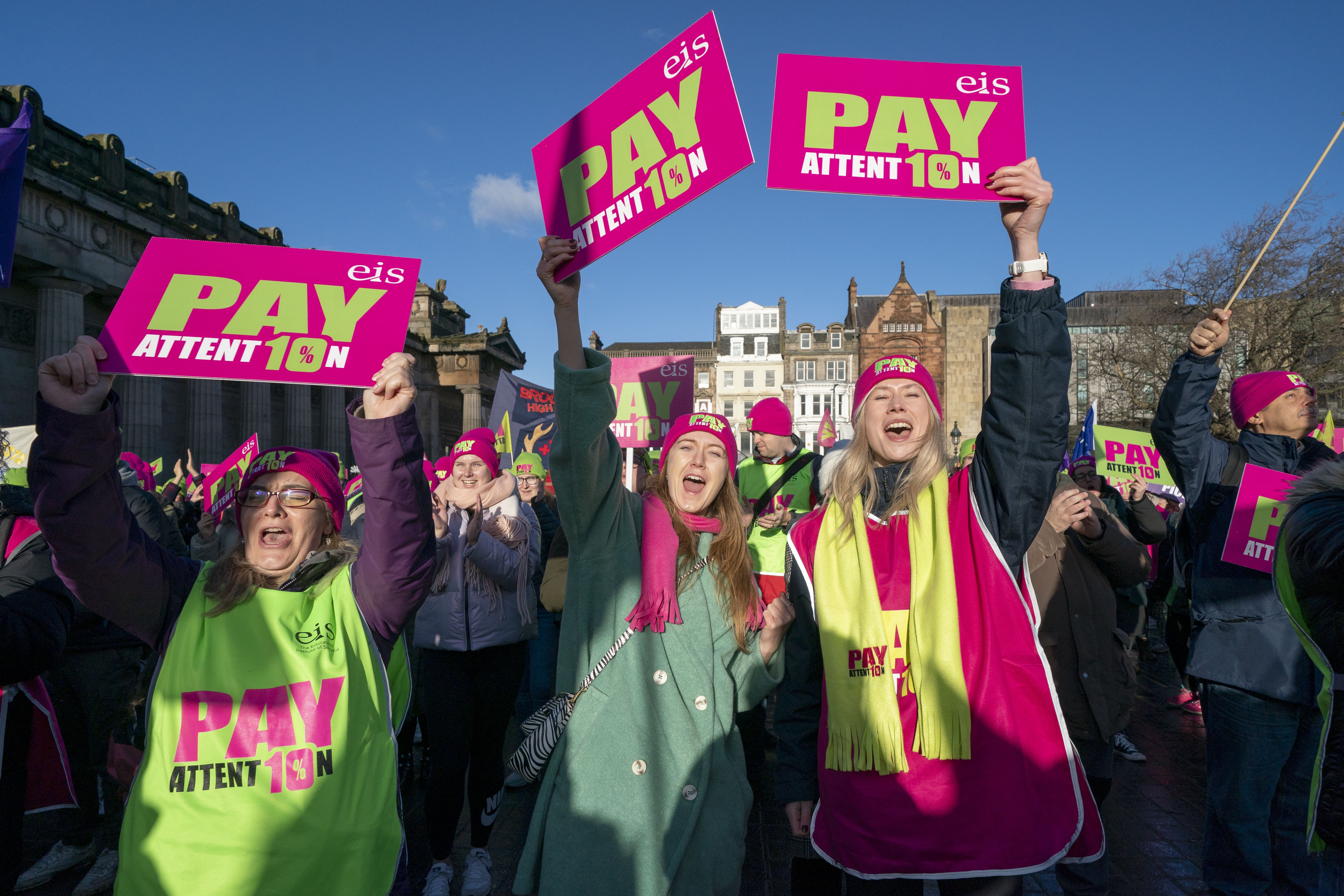 Low-paid workers have been the worst hit by spiking inflation (Jane Barlow/PA)