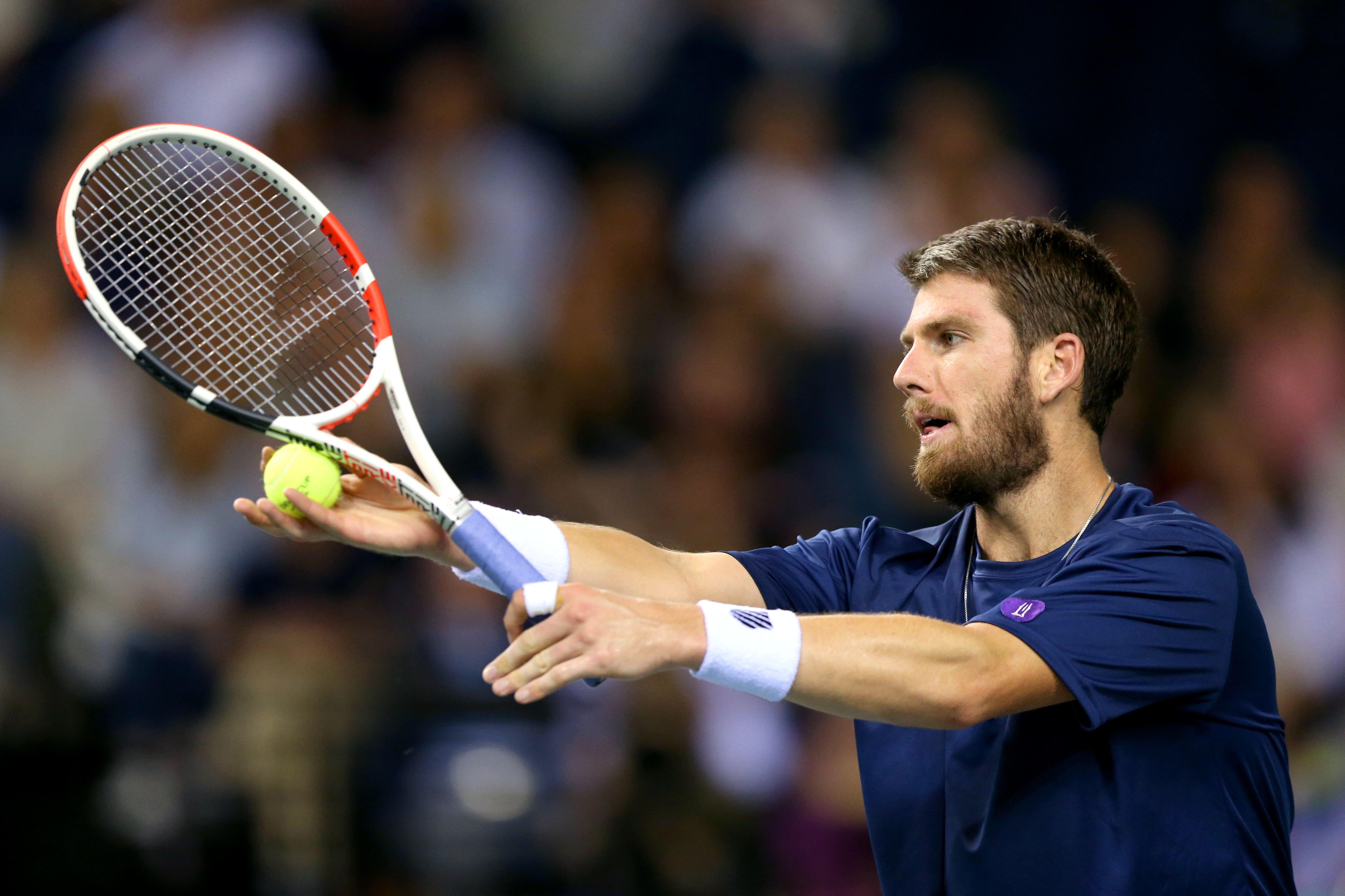 Cameron Norrie ensured Great Britain were tied 1-1 going into the final day of their Davis Cup qualifier in Colombia, following Dan Evans’ earlier shock defeat (Robert Perry/PA)