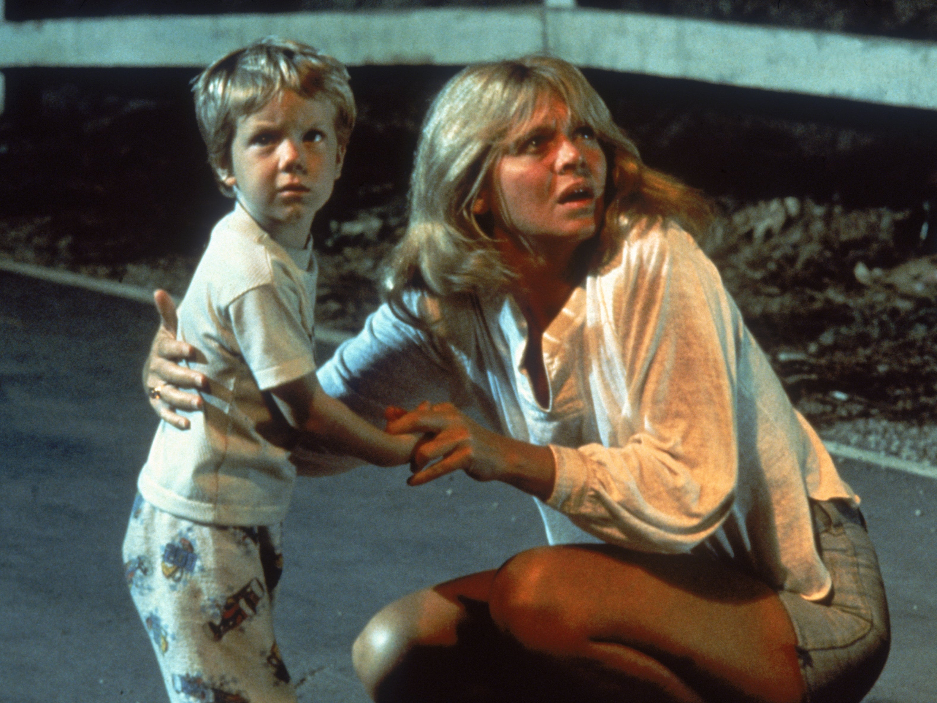 Melinda Dillon as Jillian Guiler and Cary Guffey as Barry Guiler in ‘Close Encounters'