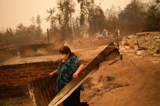 Chile wildfires spread amid heat wave as death toll rises