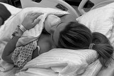 Emily Clarkson announces she has given birth to baby girl: ‘She’s here’