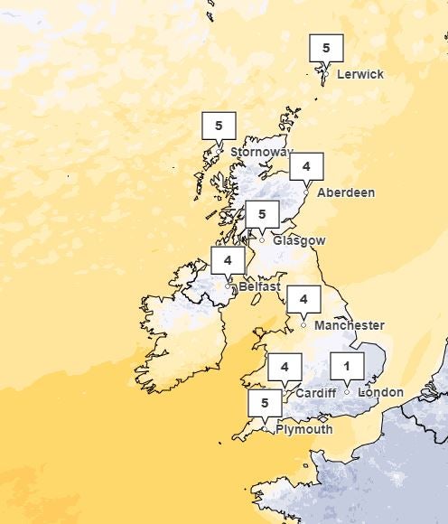 Temperatures will remain low this week, with overnight temperatures seen here on Thursday struggling to get above zero