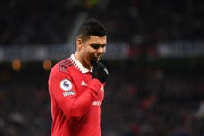 Casemiro absence will make midfield life tough for Man United, admits David De Gea