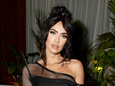 Megan Fox attends Grammys party with ‘broken wrist’ and ‘concussion’