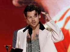 Harry Styles wins Grammy for Album of the Year