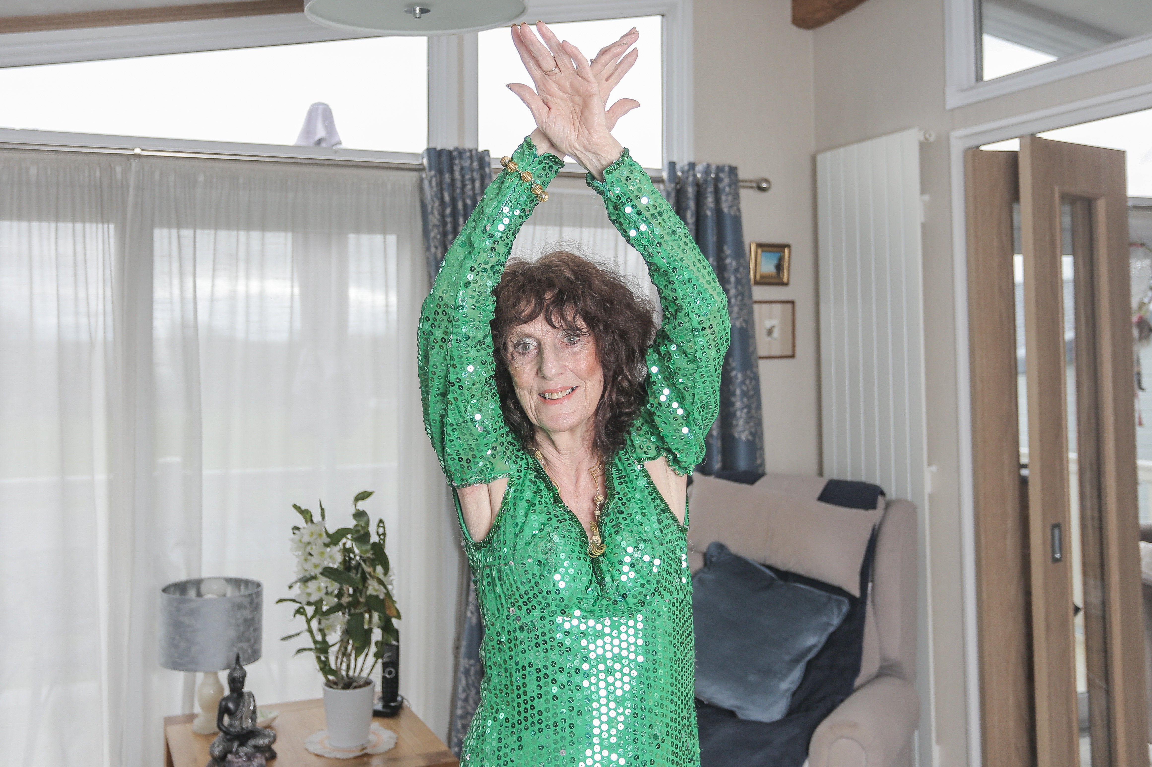 Tina is the country’s oldest professional belly dancer