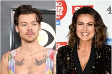 Susanna Reid mistakes Harry Styles’ tattoos for part of his Grammys outfit