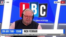 Parents who ‘cannot afford toothbrushes’ should not have children, Nick Ferrari says