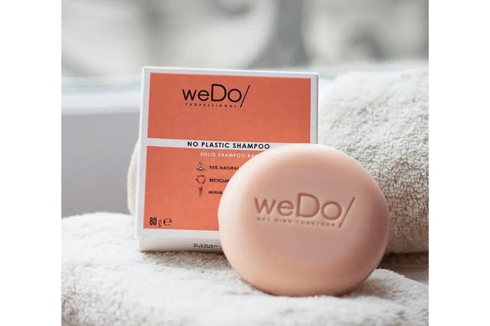 Wedo moisture and shine no plastic shampoo bar for normal or damaged hair