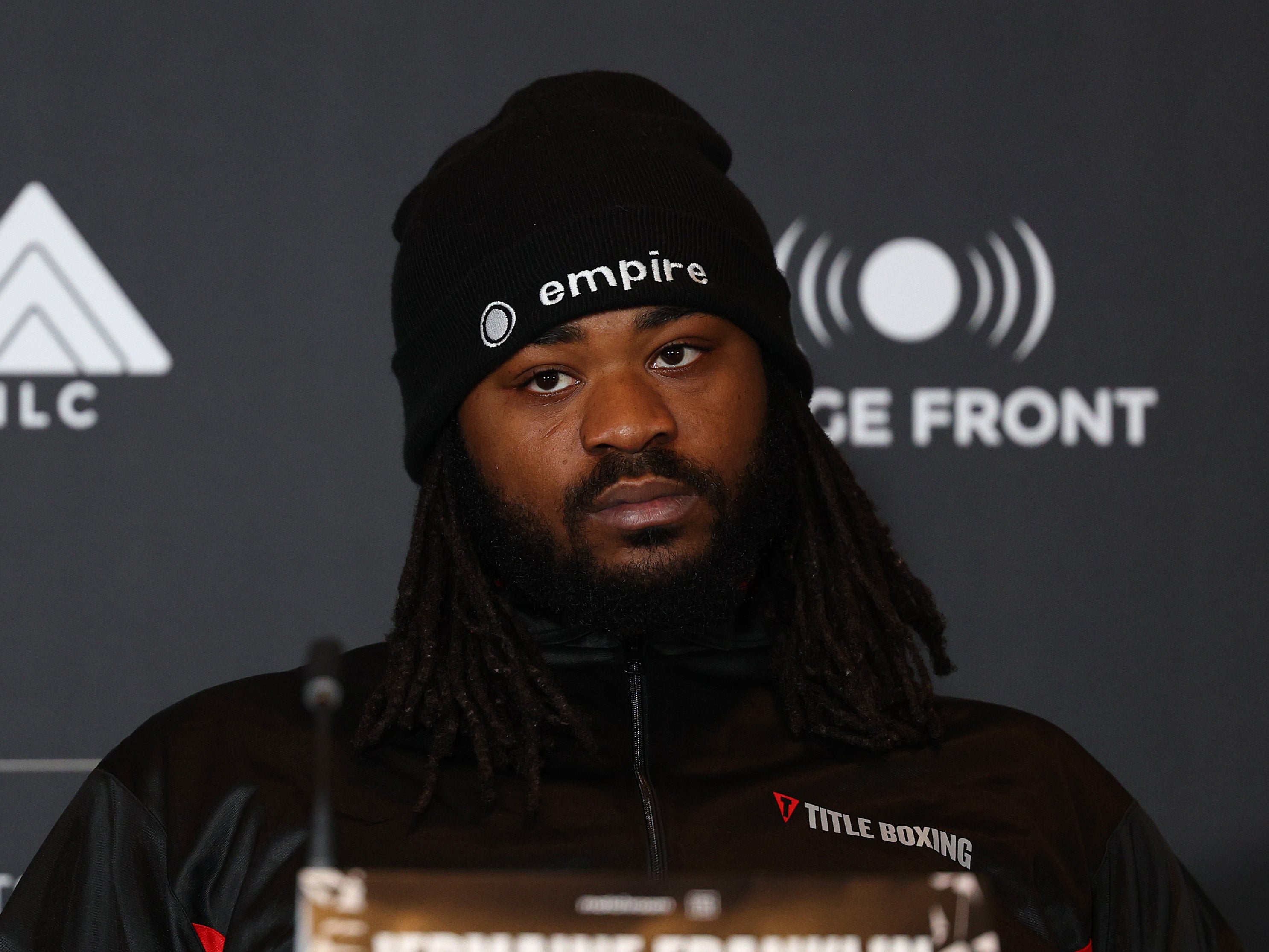 Jermaine Franklin was unbeaten until suffering a narrow loss to Dillian Whyte in November