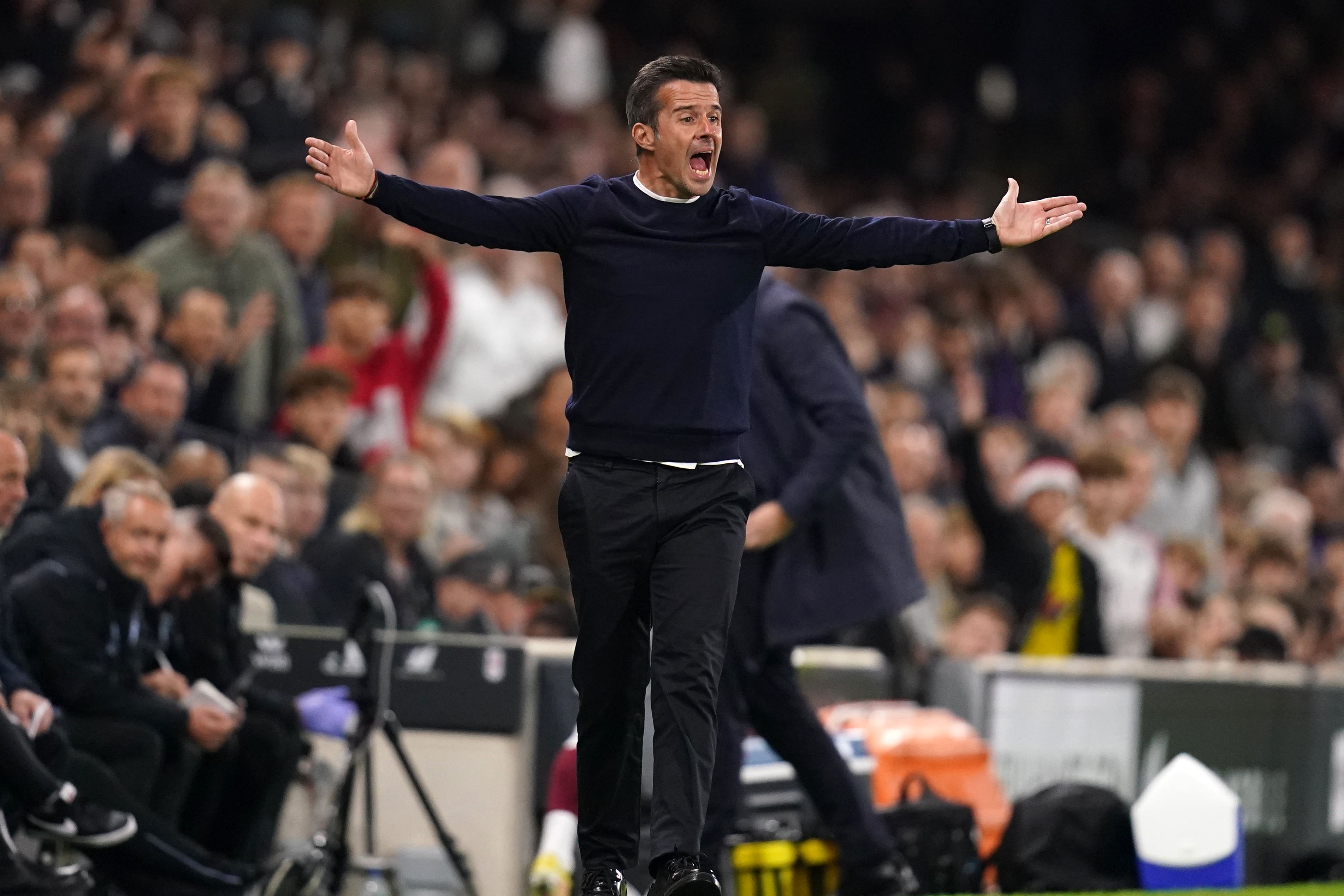 Marco Silva has received a touchline ban (John Walton/PA)