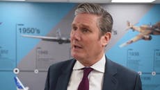 NHS nurses strike is ‘a badge of shame’ for government, says Keir Starmer