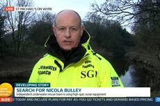 Nicola Bulley: Underwater search expert believes ‘third party involved’ if missing mother isn’t found in river