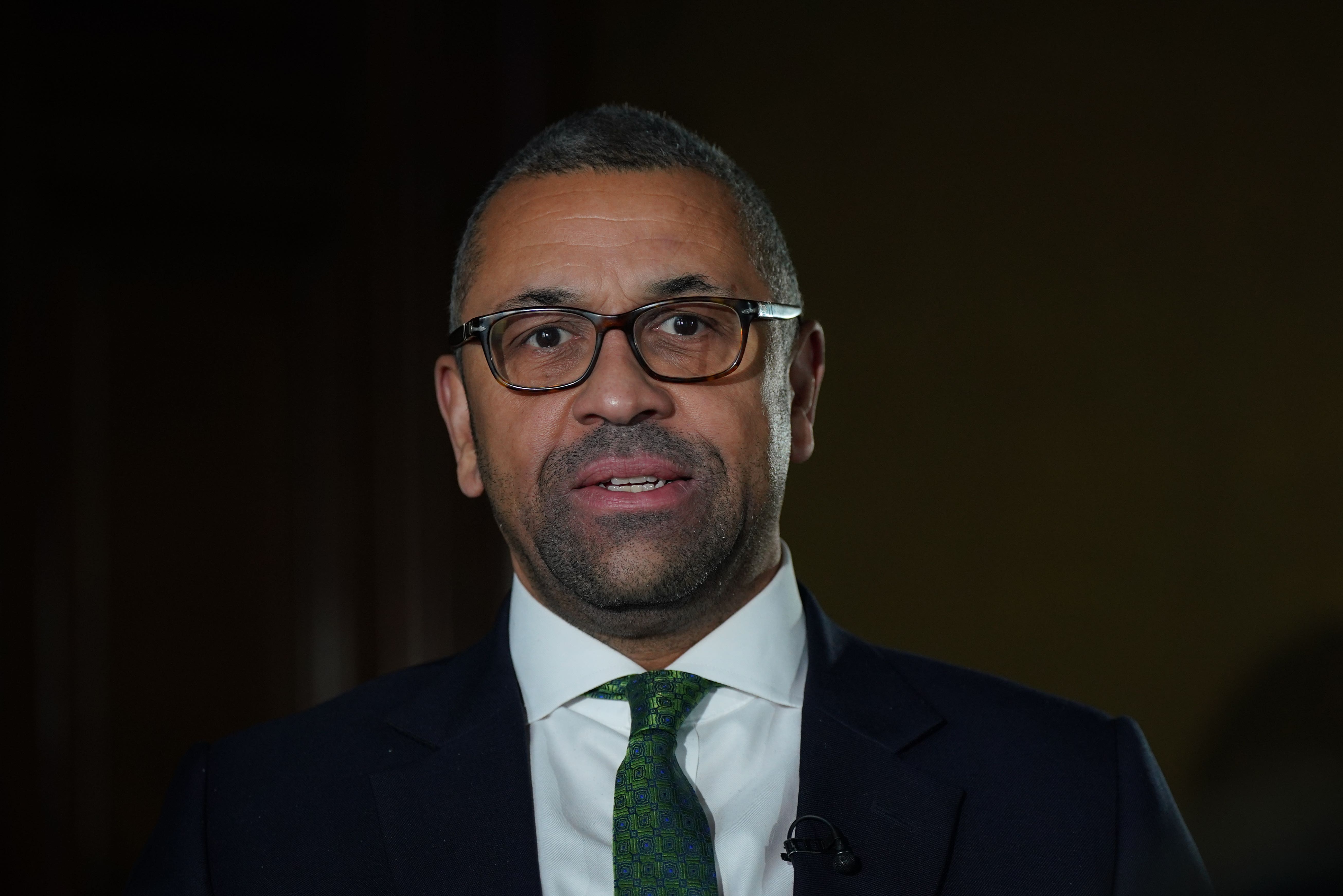 Foreign Secretary James Cleverly