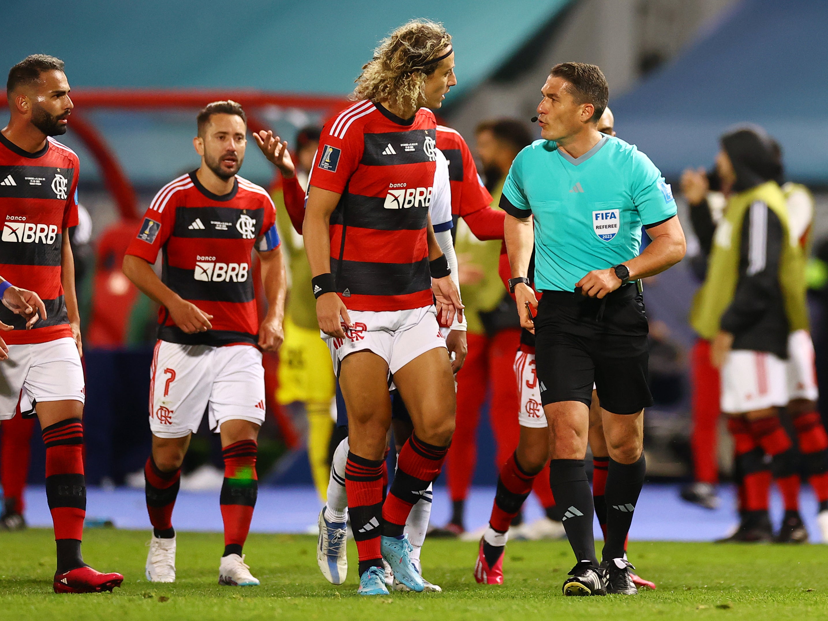 Referee Istvan Kovacs awarded Al Hilal two penalties during a 3-2 win against Flamengo