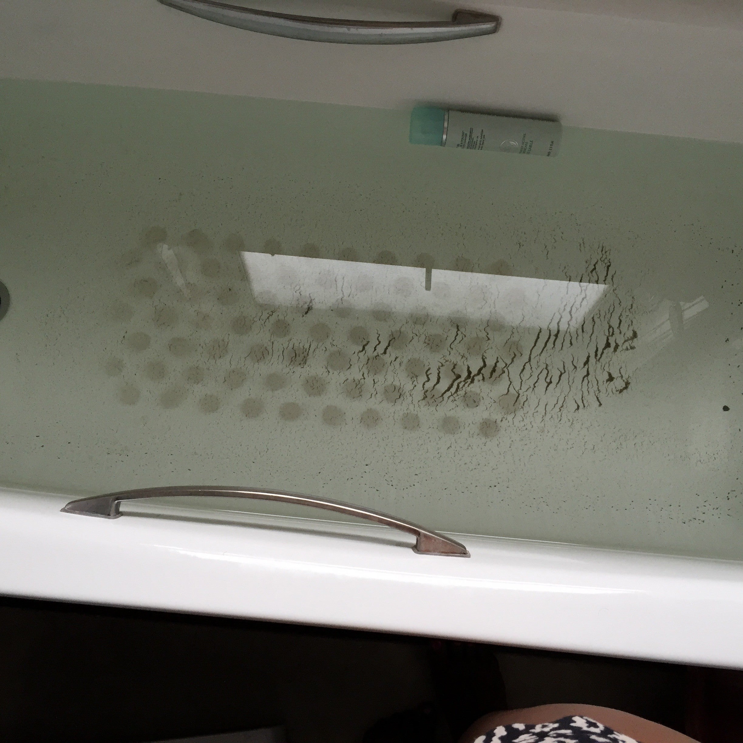 Ms Mohammed found sediment in her bath water when running the taps