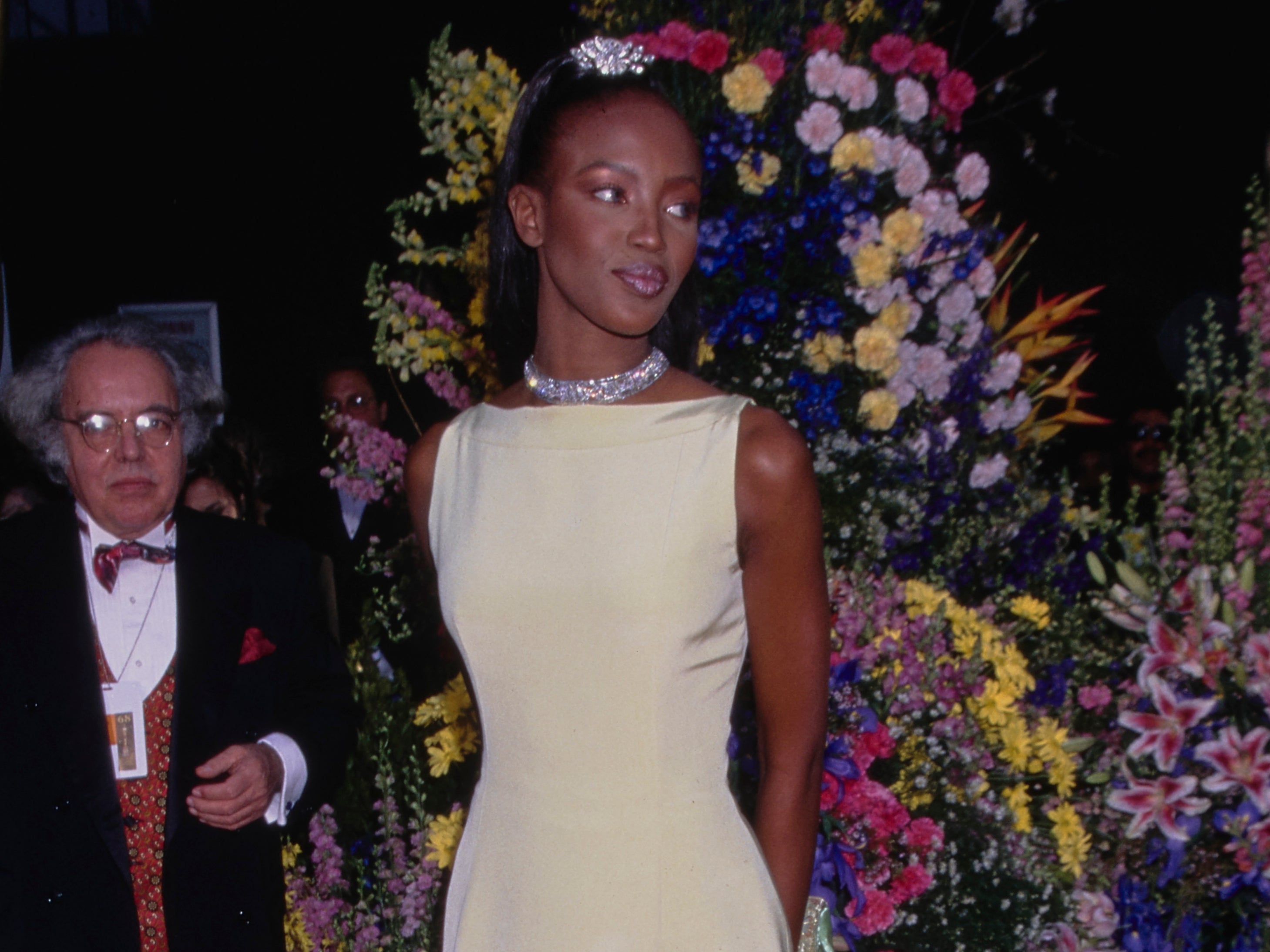 Naomi Campbell attends the 68th Academy Awards, held at the Dorothy Chandler Pavilion in Los Angeles, California, 25th March 1996