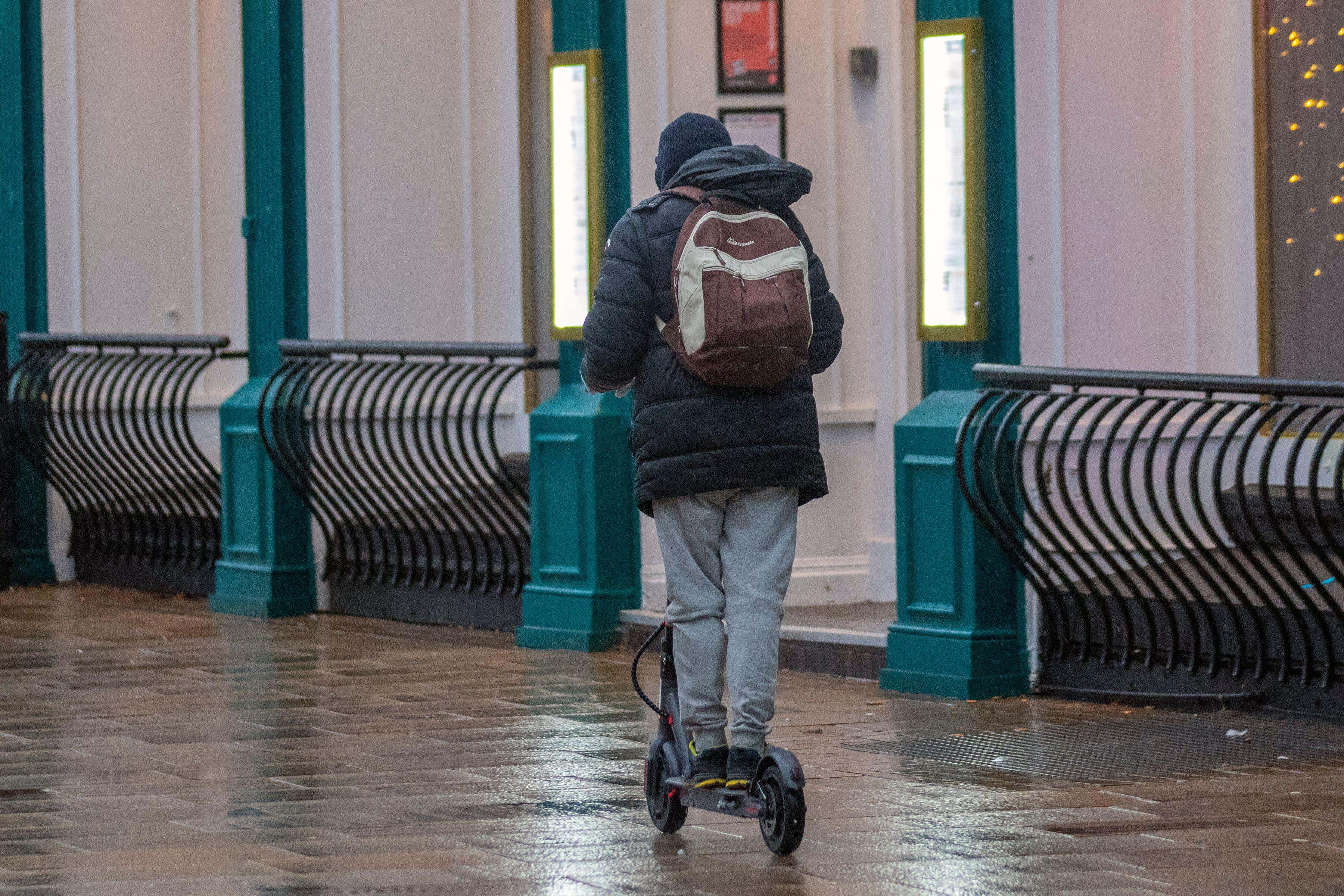 E-scooters should be required to emit a sound to reduce crashes with pedestrians, MPs heard (MediaWorldImages/Alamy Stock Photo/PA)