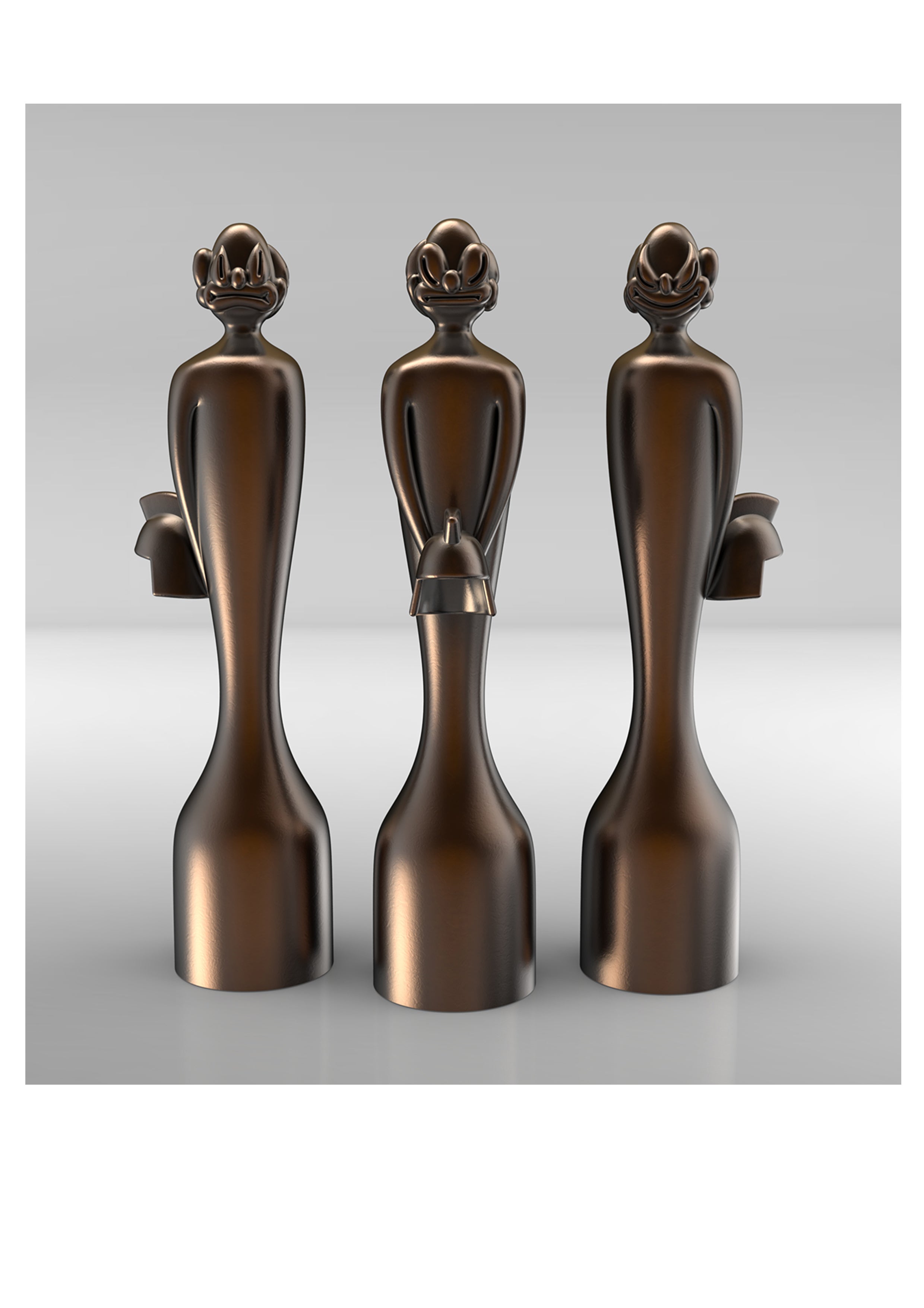 Slawn’s designs for the 2023 Brits trophy