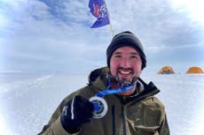 Athlete becomes first person in wheelchair to complete marathon challenge