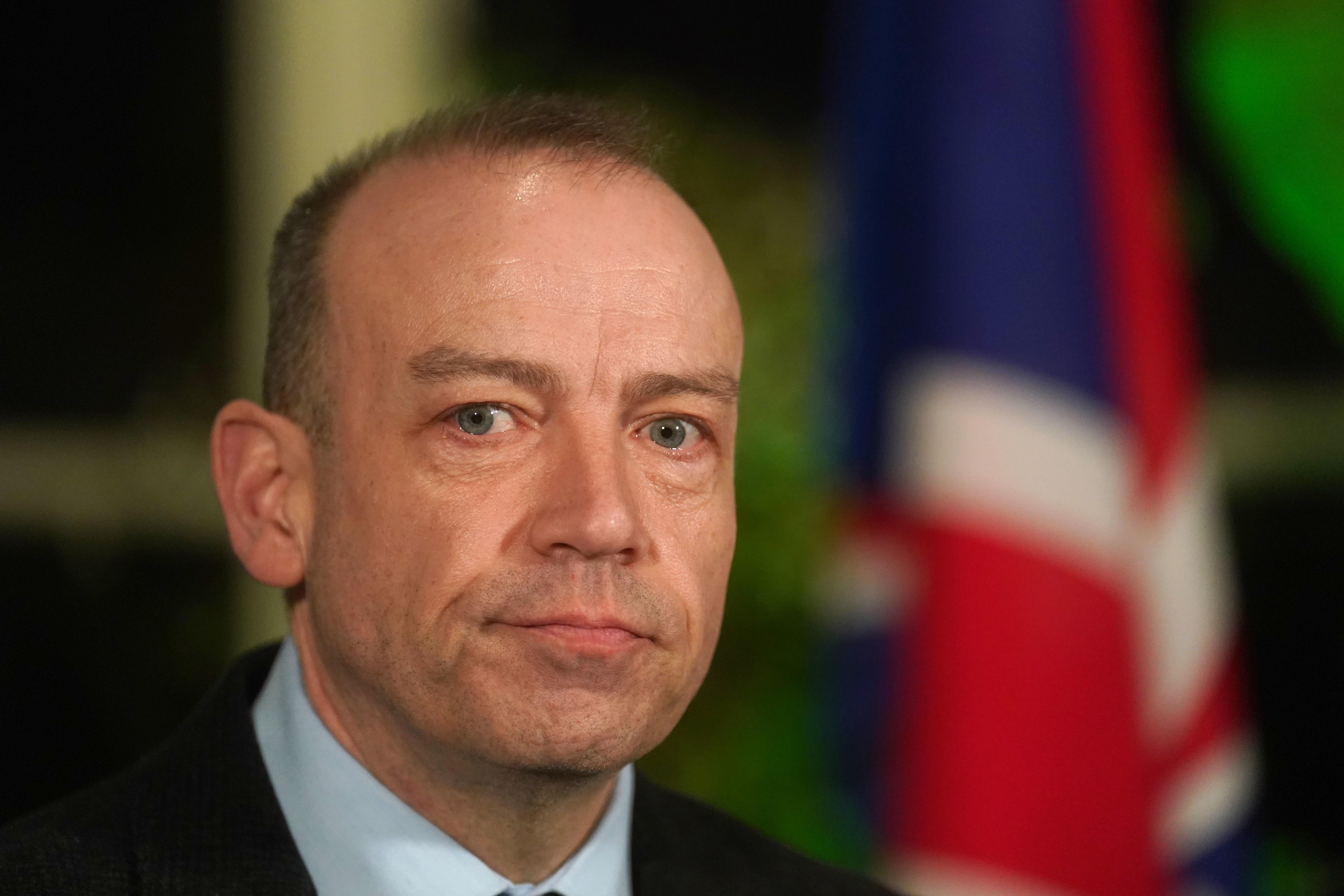 Northern Ireland Secretary Chris Heaton-Harris is to meet members of Stormont parties (Brian Lawless/PA)