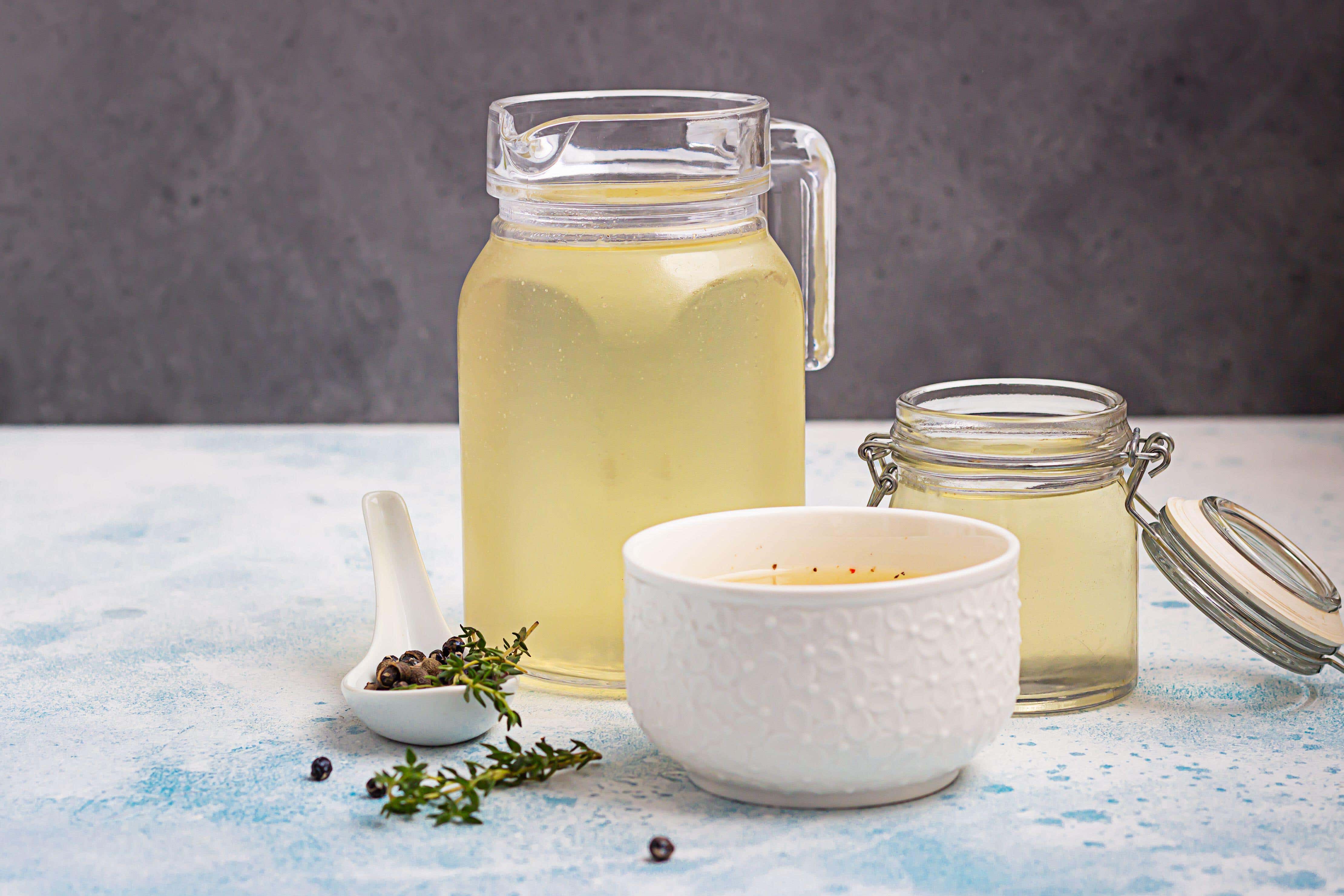 Bone broth has been praised for its collagen content