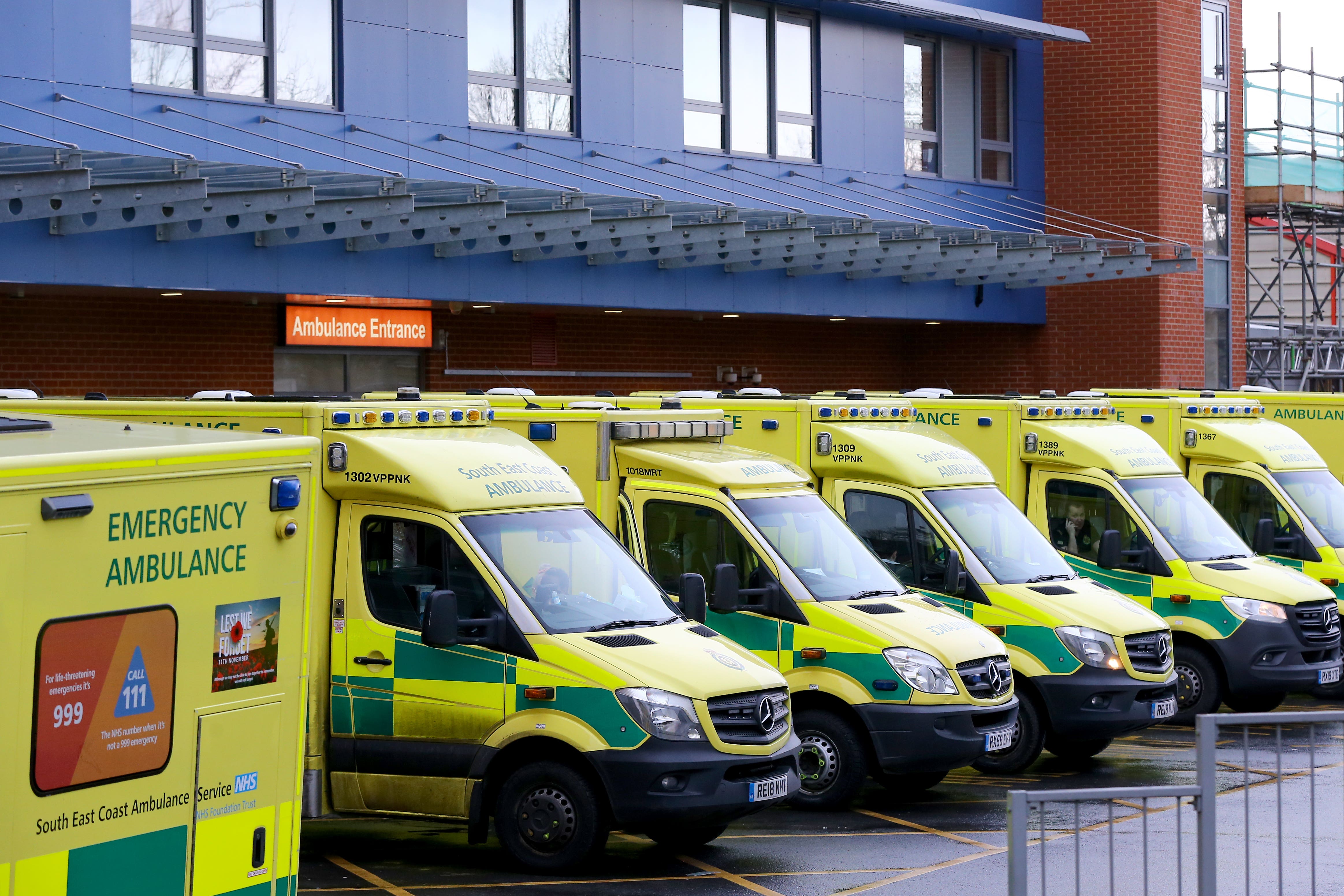 Ambulances across England have improved their response times for reaching people who called 999, new data shows (Gareth Fuller/PA)