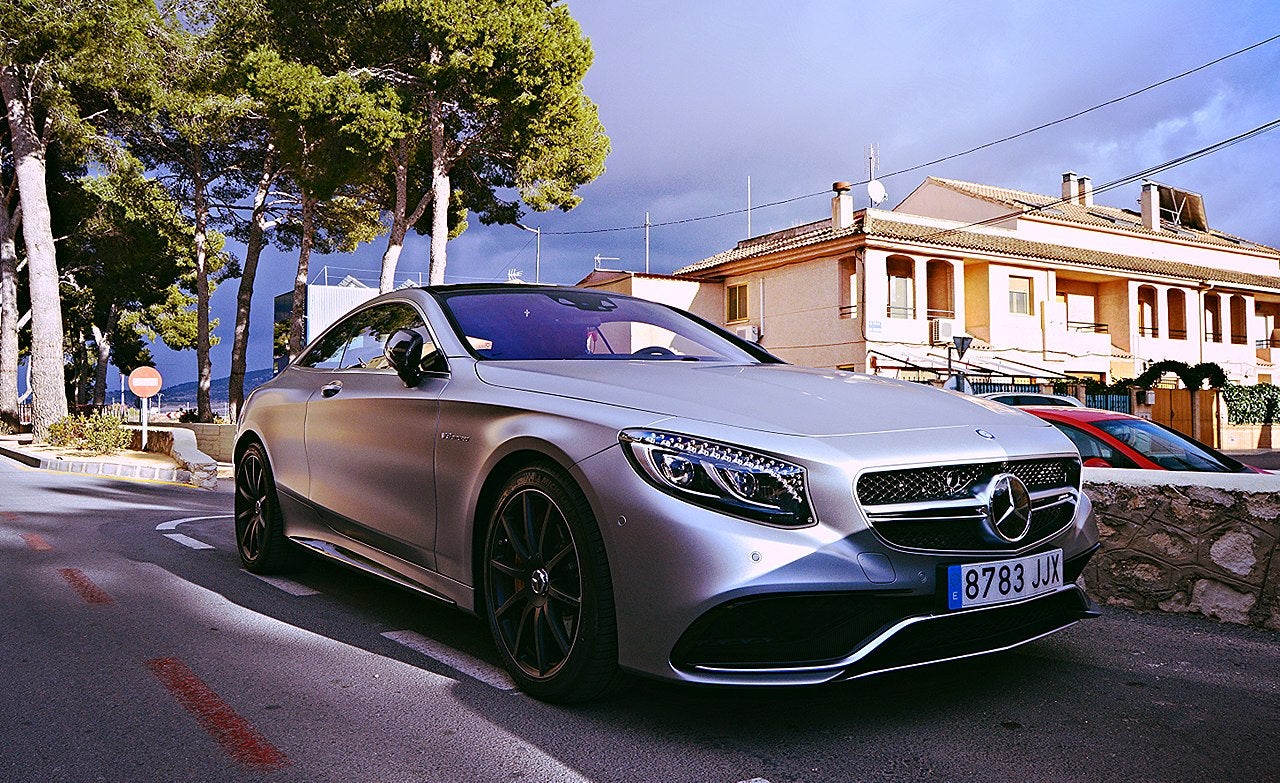 An S63 AMG Coupe model