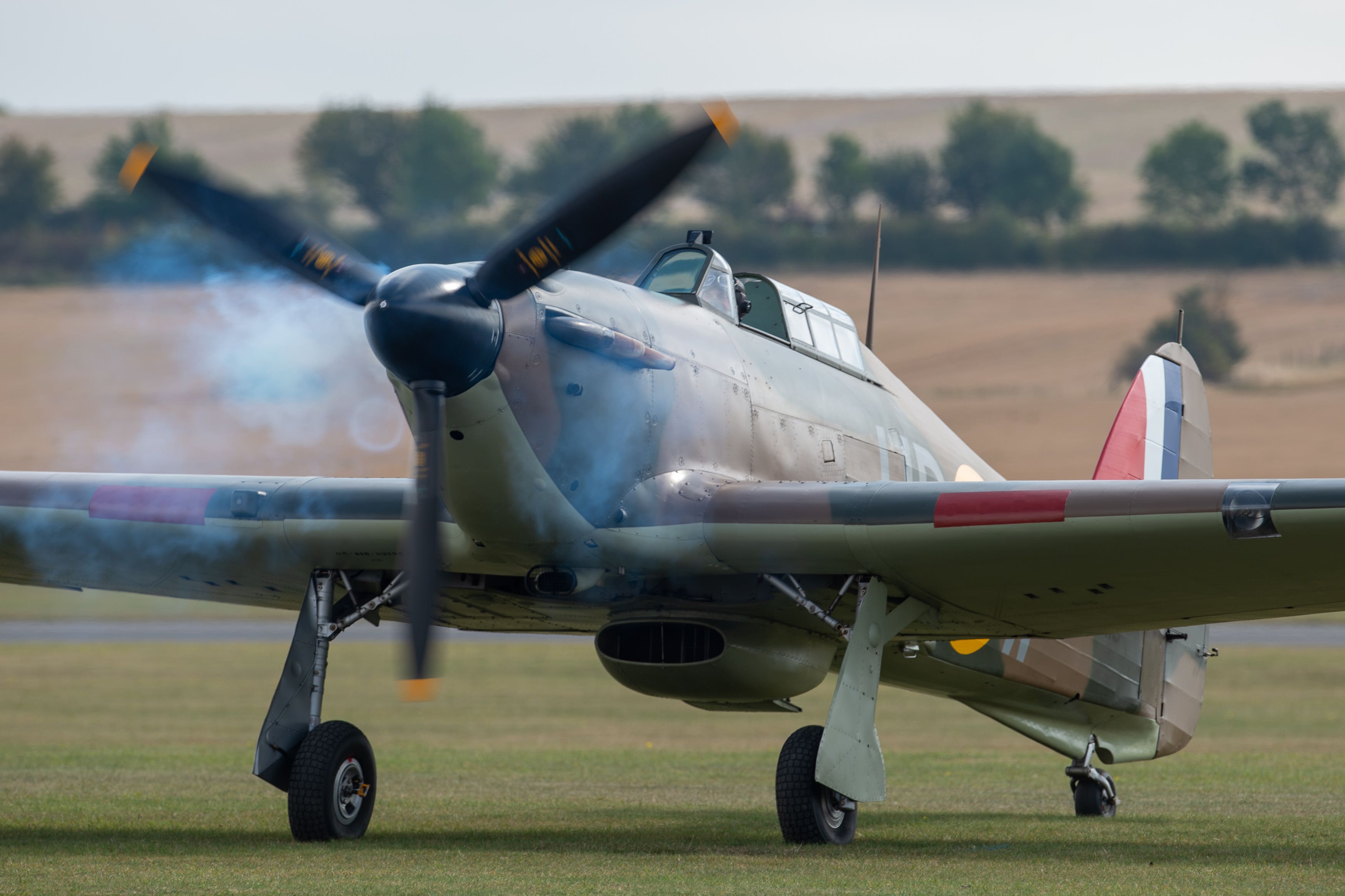 The Hawker Hurricane played a key role in the Battle of Britain (Joe Giddens/PA)